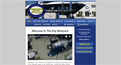Desktop Screenshot of charlestoncityboatyard.com
